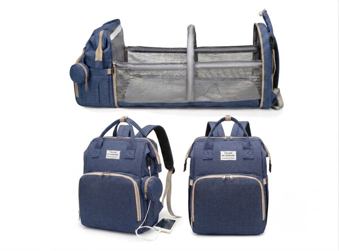 PackBuddy™ All in One Diaper Bag & Changing Station